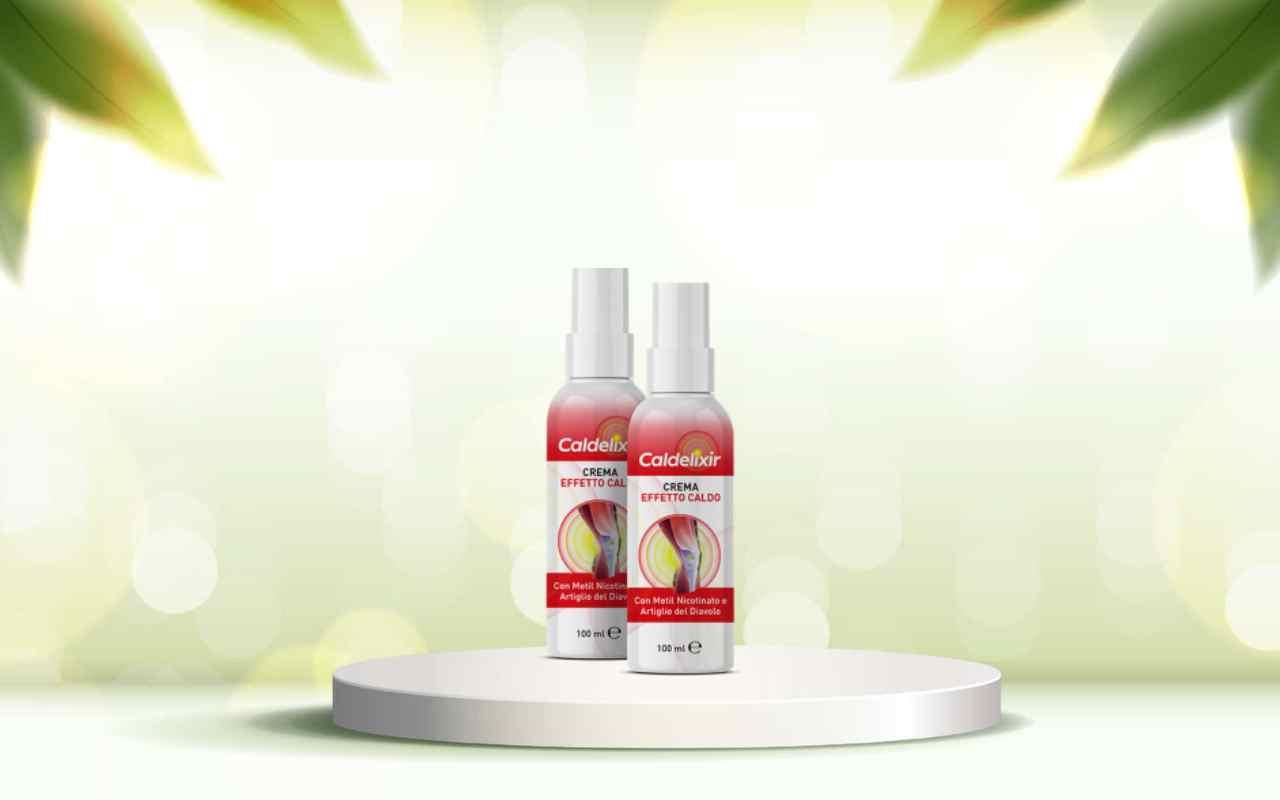 Prova Caldelixir: la crema riscaldante che elimina i dolori muscolari subito